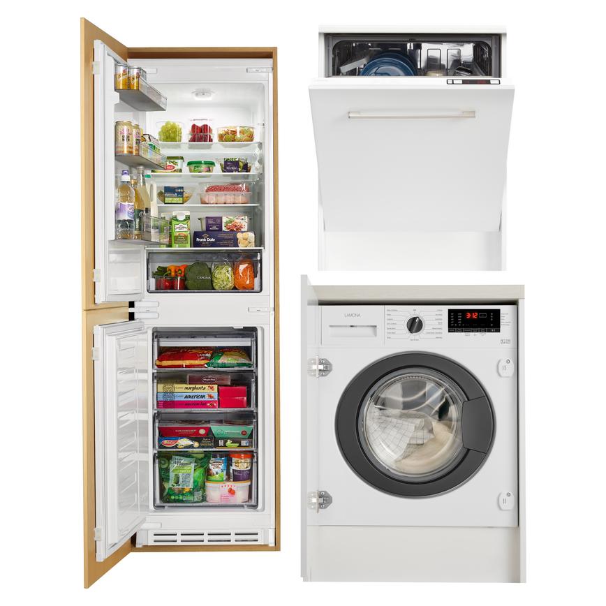 Lamona Fridge Freezer Washing Machine and Dishwasher Pack