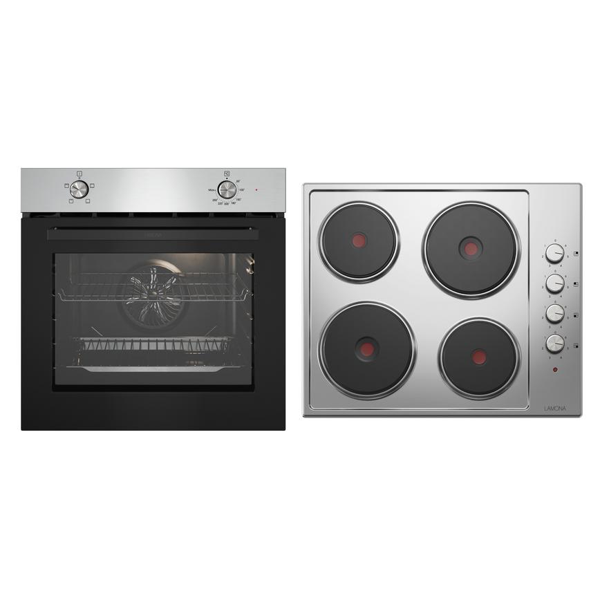 Lamona Single Oven and Solid Hob Package
