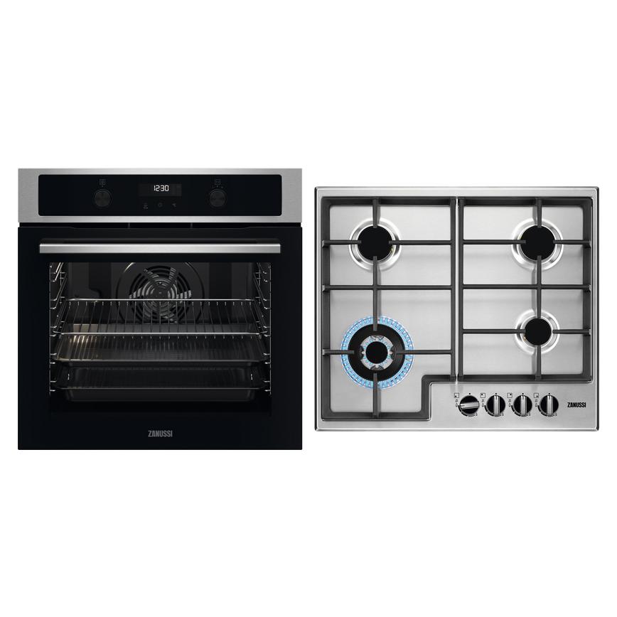 Zanussi Oven and Gas Hob Package