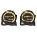 2 Pack TLS5028 Stanley Tylon Tape Measure 5m