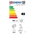 UK Energy Label FBQ8607 Beko DVN04X20W Freestanding Full Size White Dishwasher