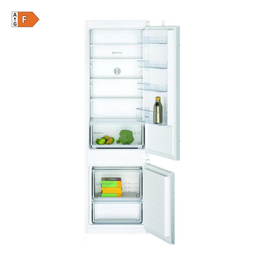 Bosch KIV87NSF0G Integrated 70/30 White Fridge Freezer Cut Out with Energy Rating