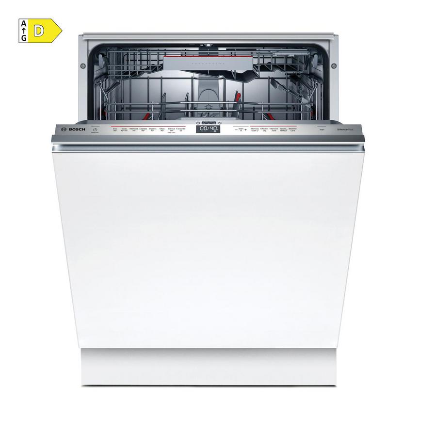 Bosch SMD6EDX57G Integrated Full Size Stainless Steel Control Panel Dishwasher Cut Out with Energy Rating