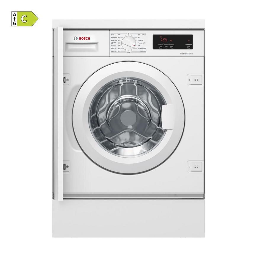 Bosch WIW28301GB Integrated 8Kg White Washing Machine Cut Out with Energy Rating