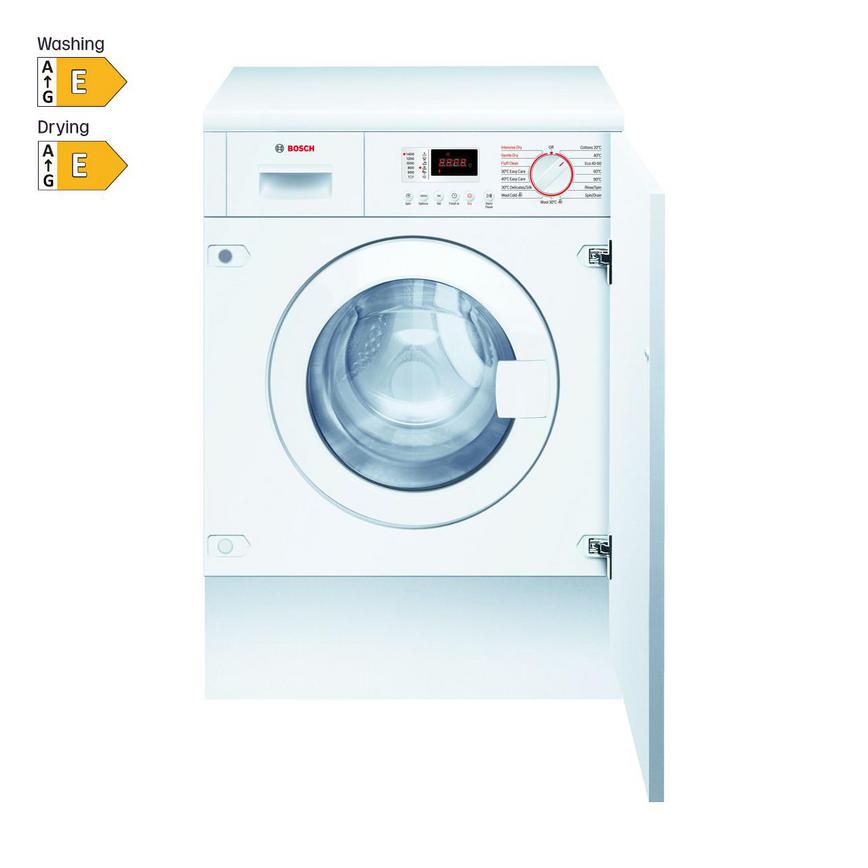Bosch WKD28352GB Integrated 7Kg / 4Kg 1400rpm White Washer Dryer Cut Out with Energy Rating