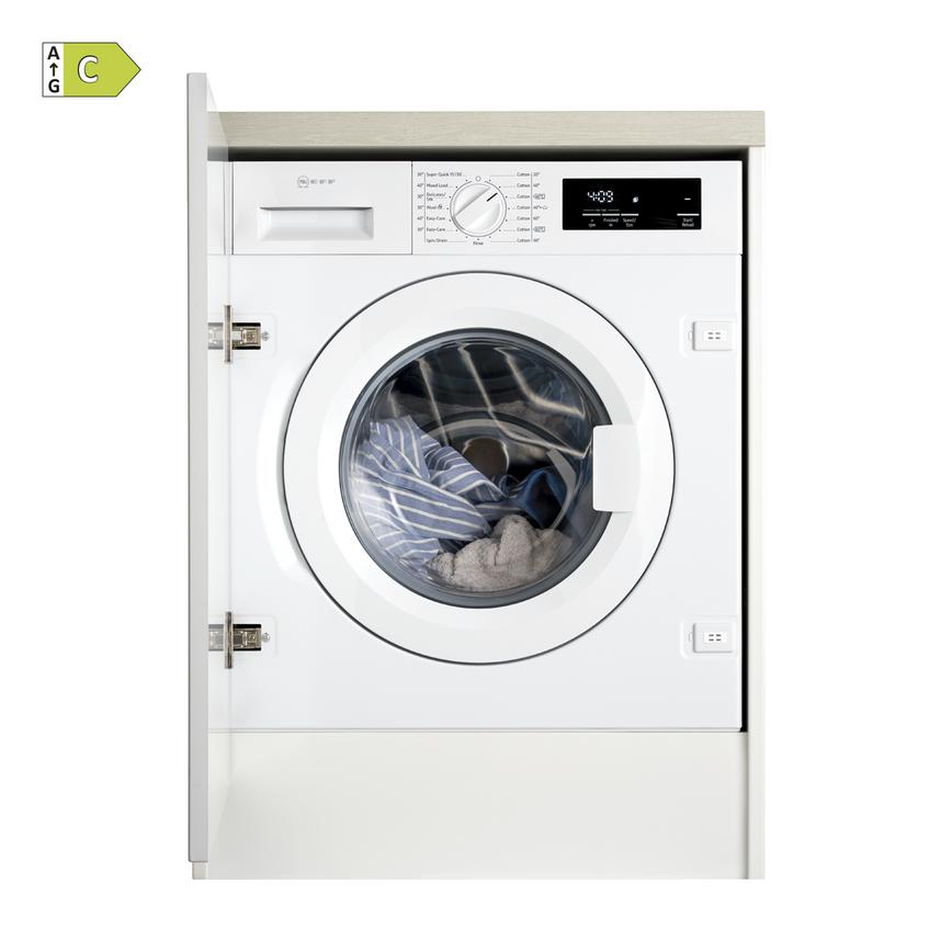 Neff W543BX1GB Integrated 8Kg 1400rpm White Washing Machine Cut Out with Energy Rating