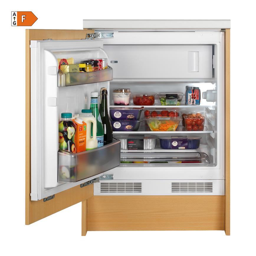 Lamona LAM6050 Integrated White Fridge With Ice Box Cut Out with Energy Rating