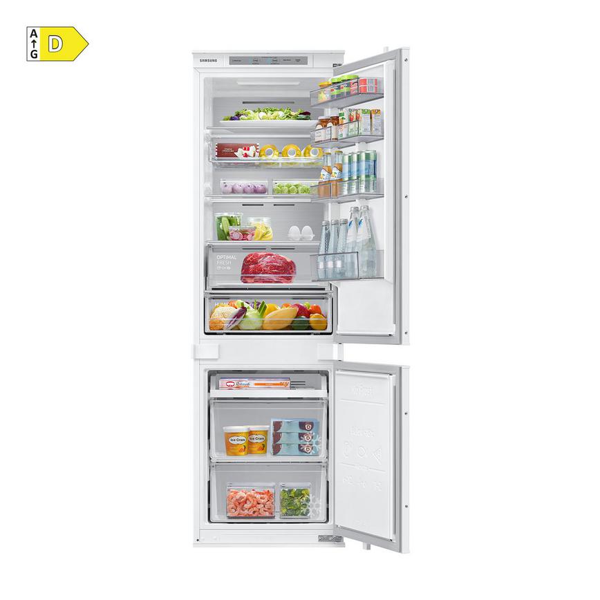 Réfrigérateur avec freezer Encastrable 179 L Blanc - Howdens