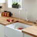 Lamona Belfast sink and Lamona Chrome Roya swan neck monobloc tap