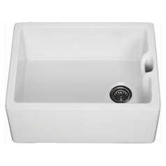 Lamona Single Bowl Belfast Ceramic White Kitchen Sink