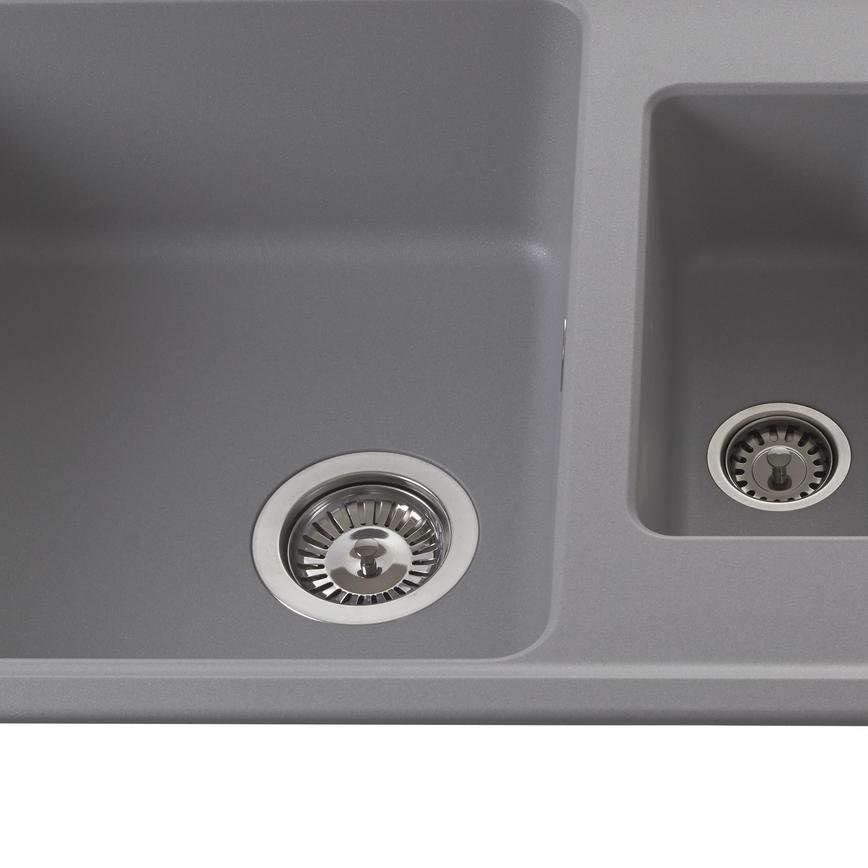 Grey Single Bowl Granite Composite Sink