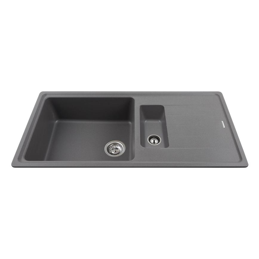 Dark Grey Granite 1.5 Bowl Sink