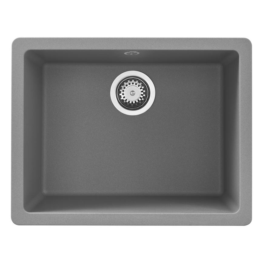 Schock Light Grey Granite Single Bowl Sink With WAS5255