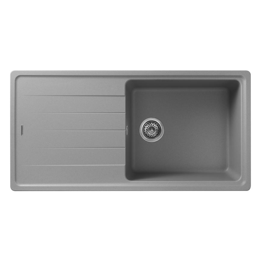 Schock Reversible LightGrey Single Bowl Sink With WAS5255