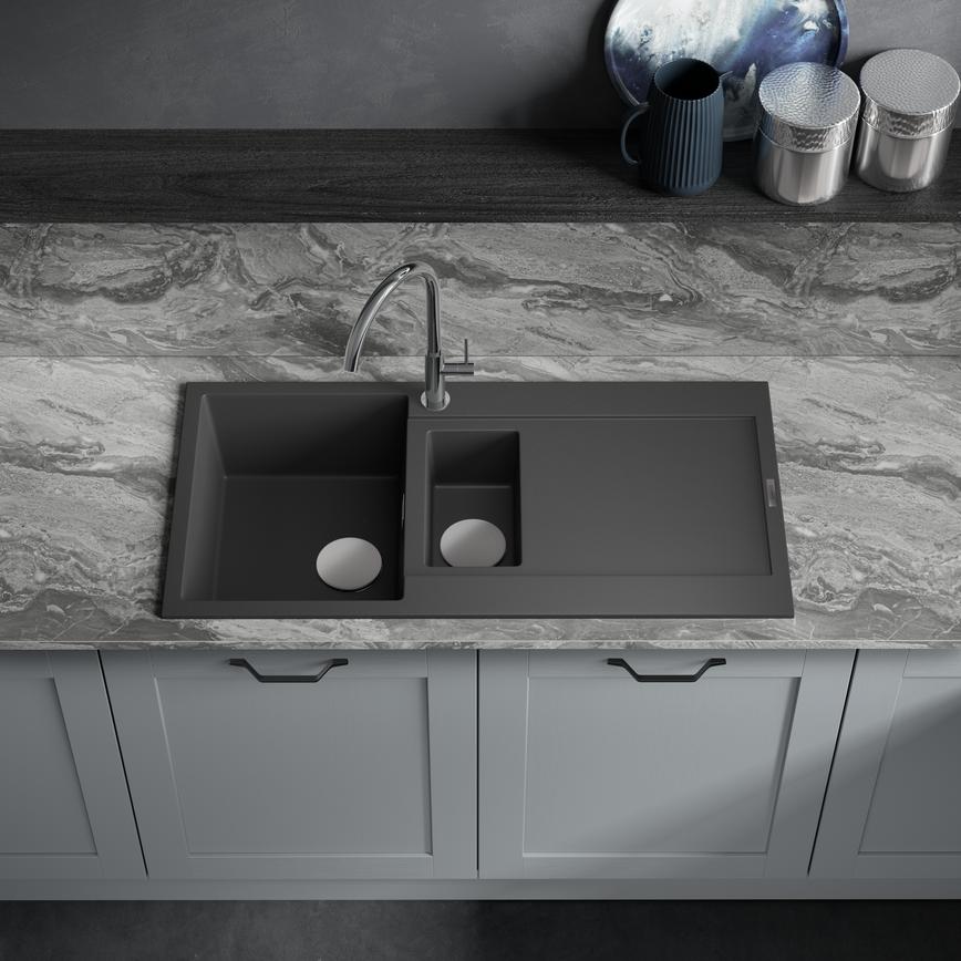 Chasewater Granite Bowl 1.5 Grey HalesworthDusk Blue