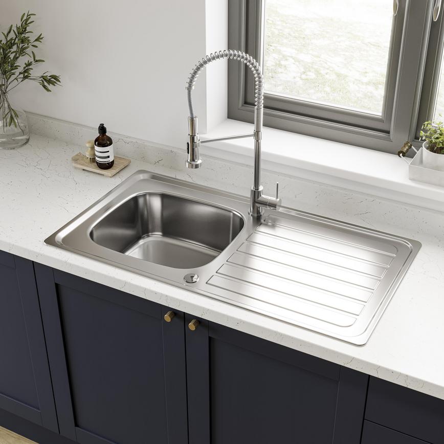 0.9mm Gauge Stainless Steel Sink_Witney Navy