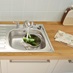 Lamona single bowl sink (2 tap holes)