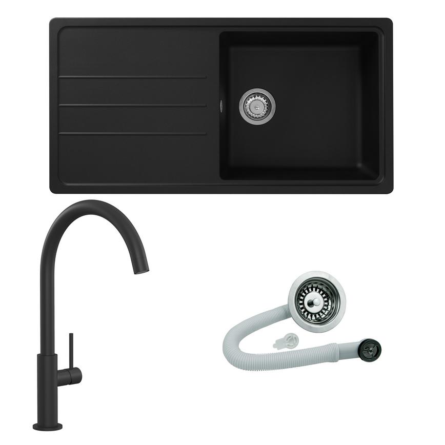 Radstone Tap and Single Bowl Sink Package