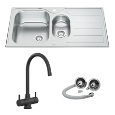 Drayton 1.5 Bowl and Rienza Black Tap