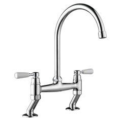 Lamona Chrome Victorian Bridge Tap