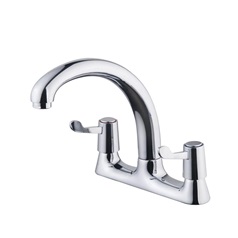 Chrome Lever Deck Mixer tap