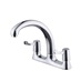 Chrome Lever Deck Mixer tap