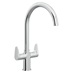 Nevola Swan Neck Tap in Chrome