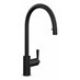 Garda Matt Black Swan Neck Pull Out Kitchen Tap