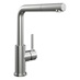 Franke Glenda Satin Stainless Steel Right Angled Pull Out Kitchen Tap