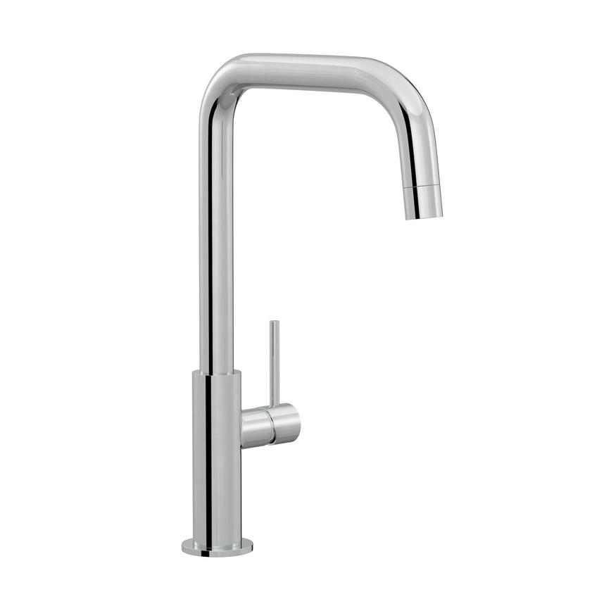 Radstone Polished Chrome Right Angled Single Lever Mixer Tap