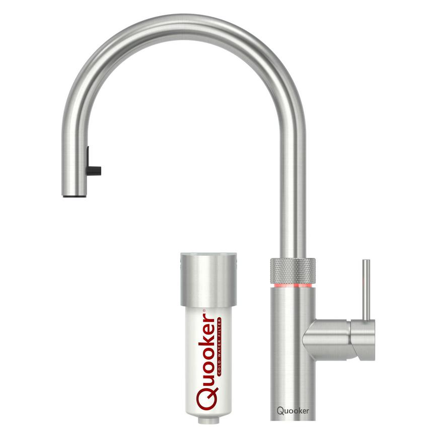 TAP2094 Quooker Flex Stainless Steel Tap & Cold Water Filter