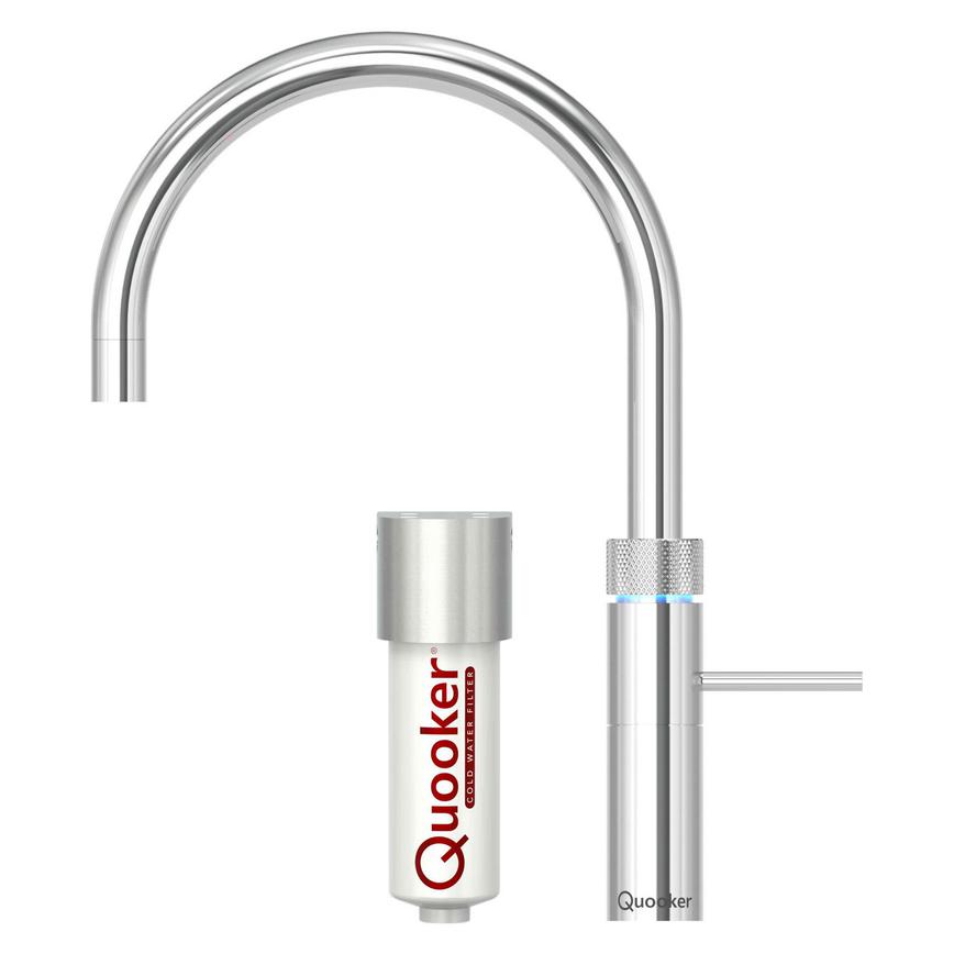 TAP2080 Quooker Swan Chrome Tap&Cold Water Filter