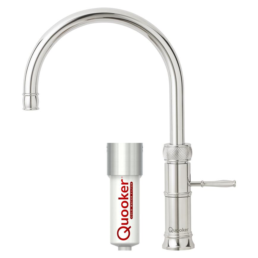 Quooker Round Tap and Cold Water Filter