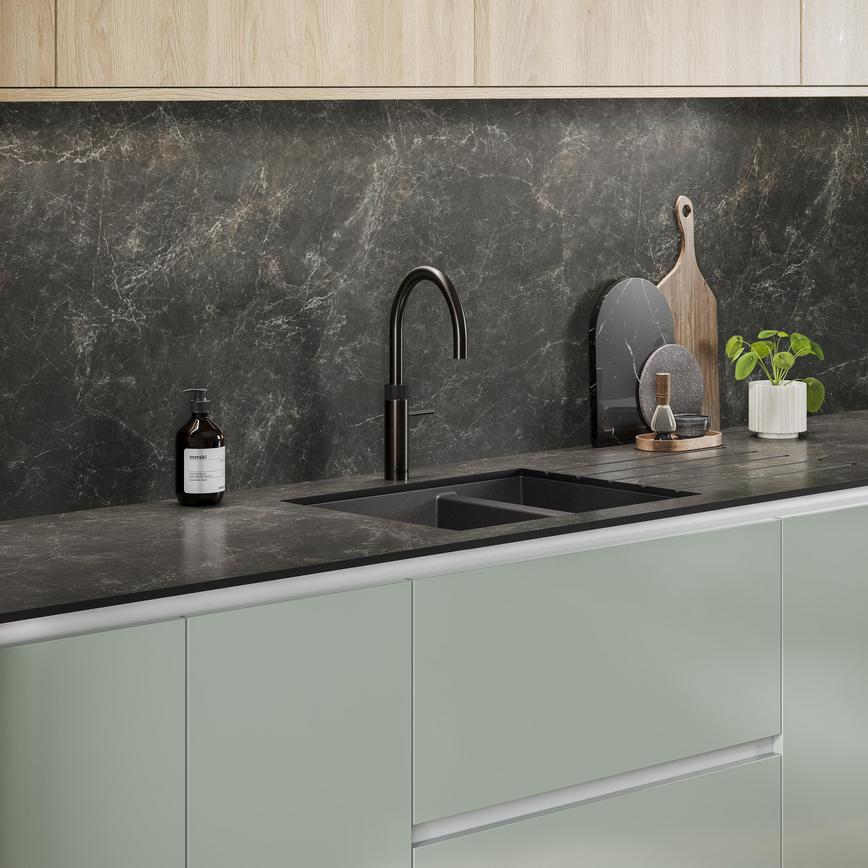 Quooker Fusion Round Pro 3 Gun Metal Hockley Gloss Reed Green 