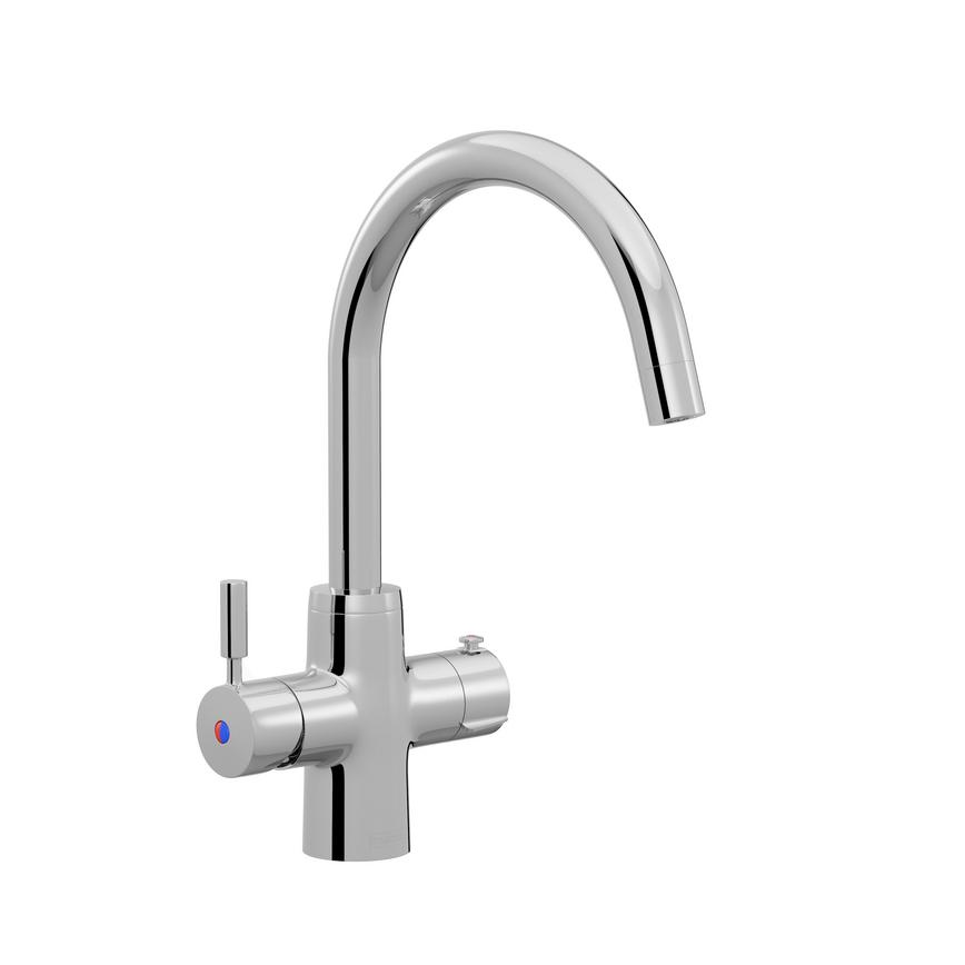 Franke Instante Polished Chrome 3 in 1 Boiling Water Tap