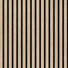 Reeded Oak Backboard