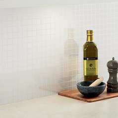 White Tile Effect reversible backboard small