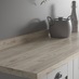 Warm Grey Oak Upstand Cameo