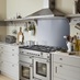 Pewter Splashback for Range Cooker