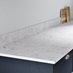Storm Grey Marble Worktop and Upstand