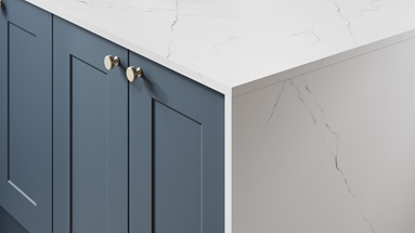 Howdens 3m x 22mm Square Edge Azzurro Vena Laminate Worktop