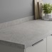 Howdens 3m x 38mm Square Edge Portland Limestone Laminate Worktop