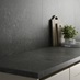 Howdens 3m x 38mm Square Edge Nero Metal Effect LamInate Worktop And Backboard Angle