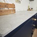 Pacific Grey Marble Effect 12.5mm Compact Laminate Worktop
