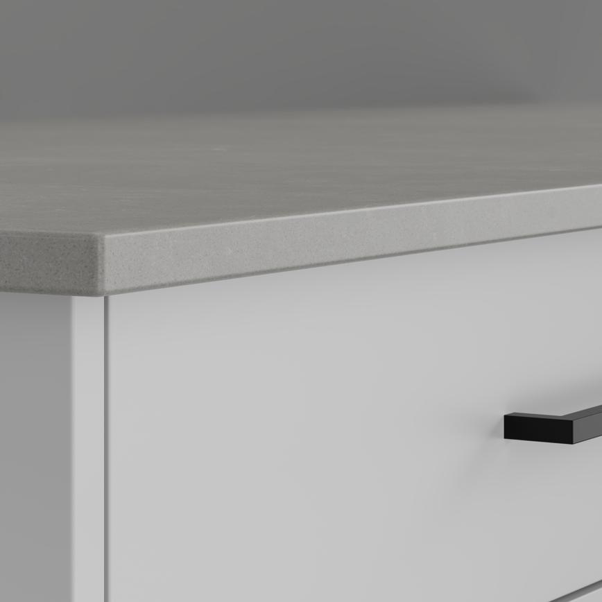 Poble Nou Quartz Double Pencil 20mm Worktop