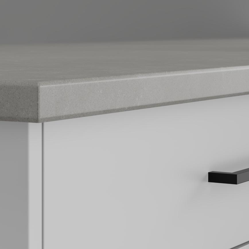 Poble Nou Quartz Double Bevel 30mm Worktop