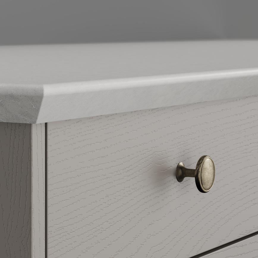 Nolita Quartz 30mm Shark Nose Worktop