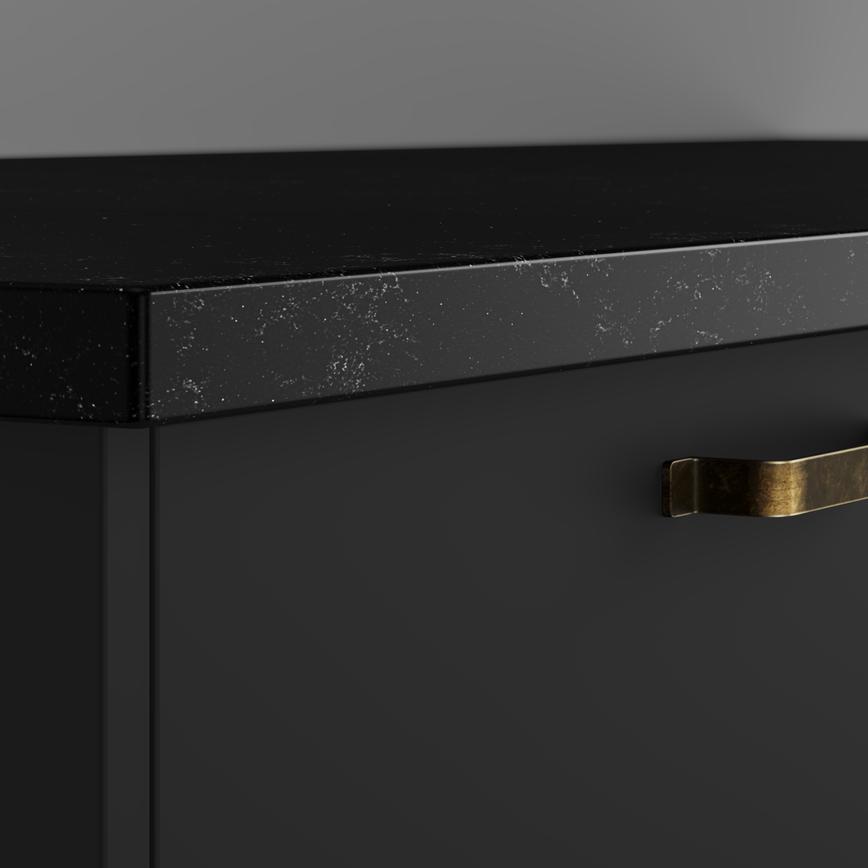 Corktown Quartz 30mm Double Pencil Worktop