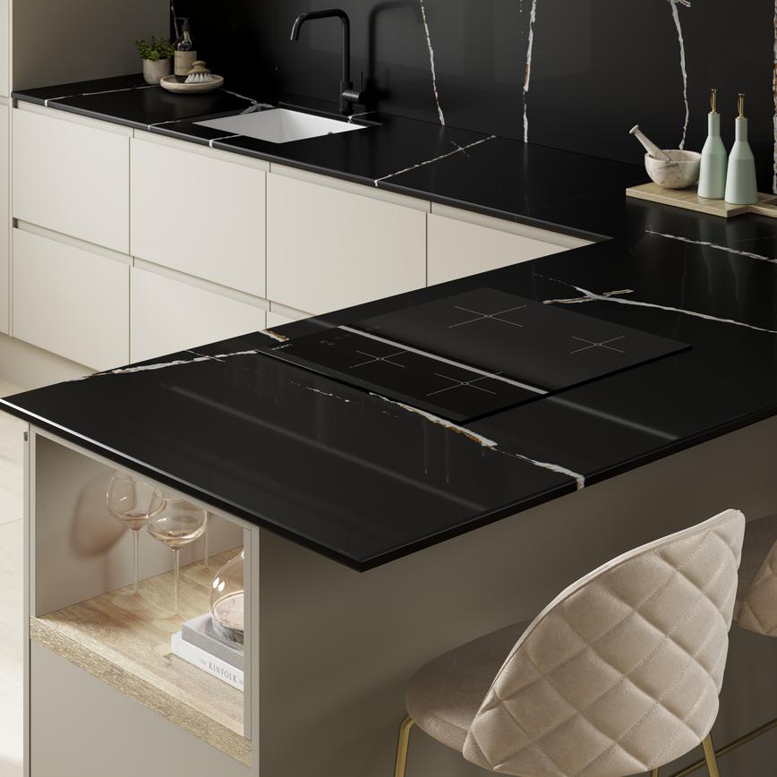Eternal Noir Quartz 20mm Worktop