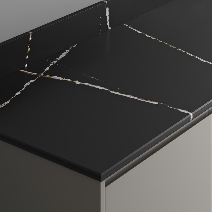Eternal Noir Quartz 20mm Worktop